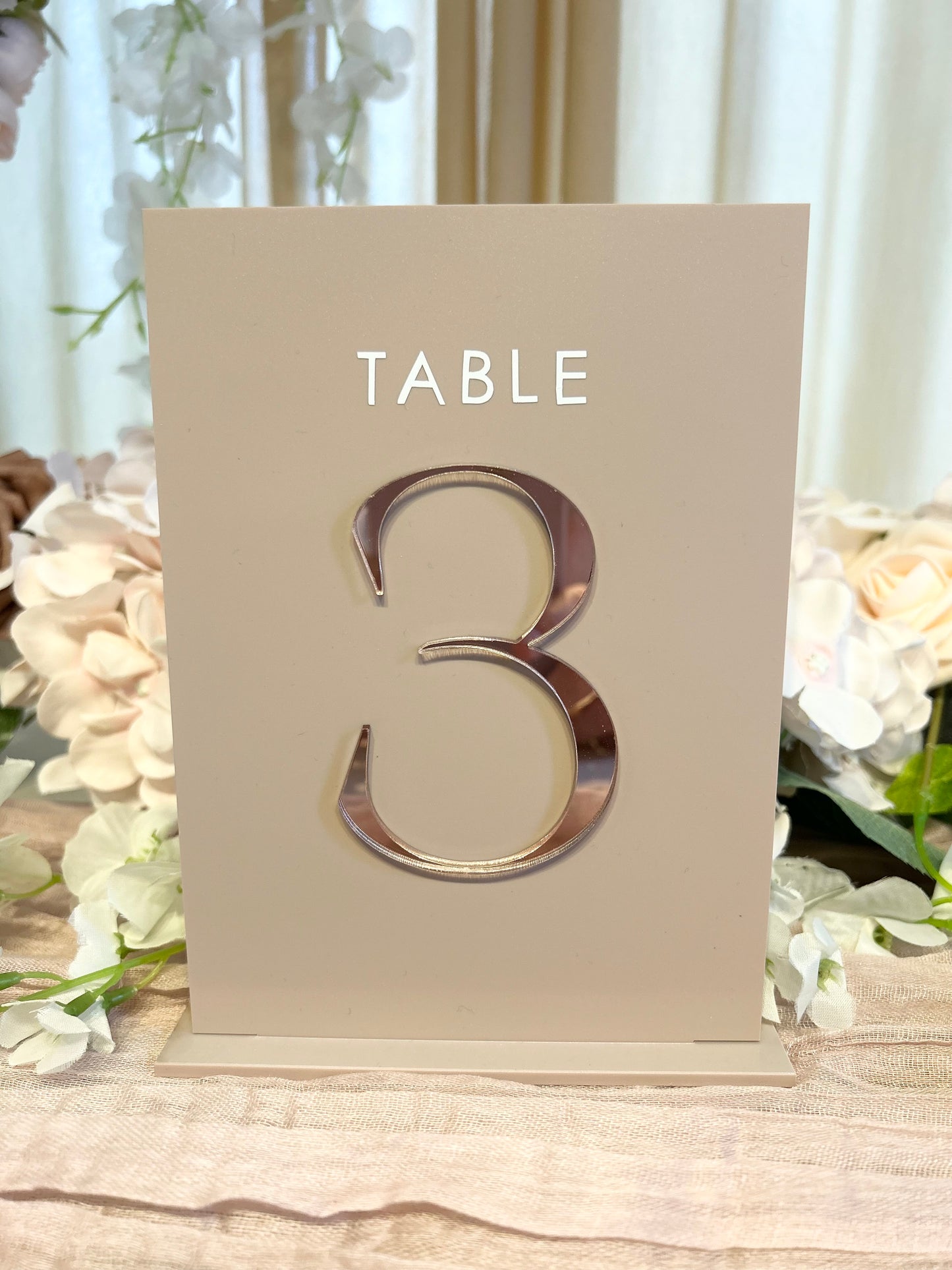 Rectangle Table Numbers