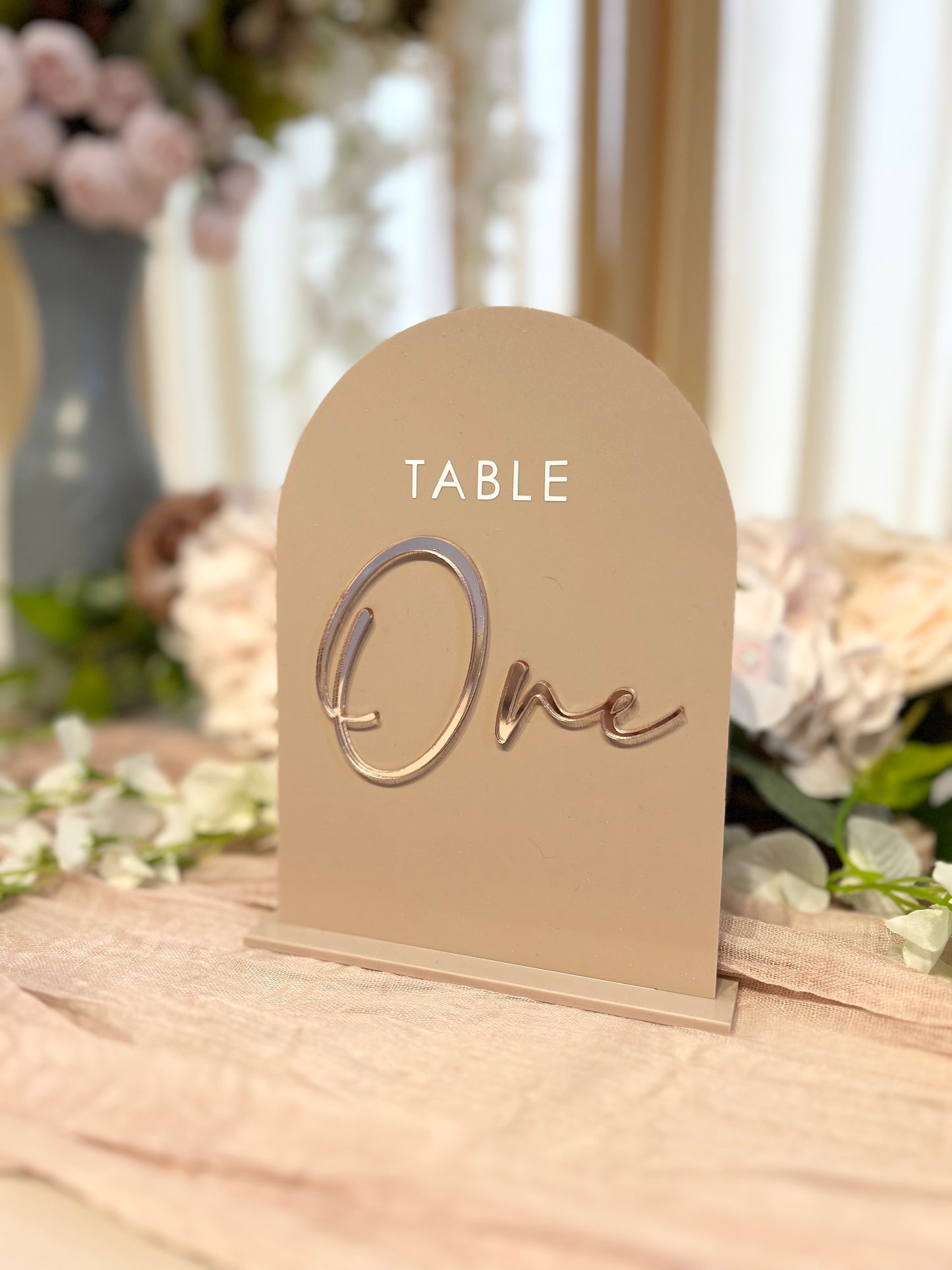 Arch Table Numbers