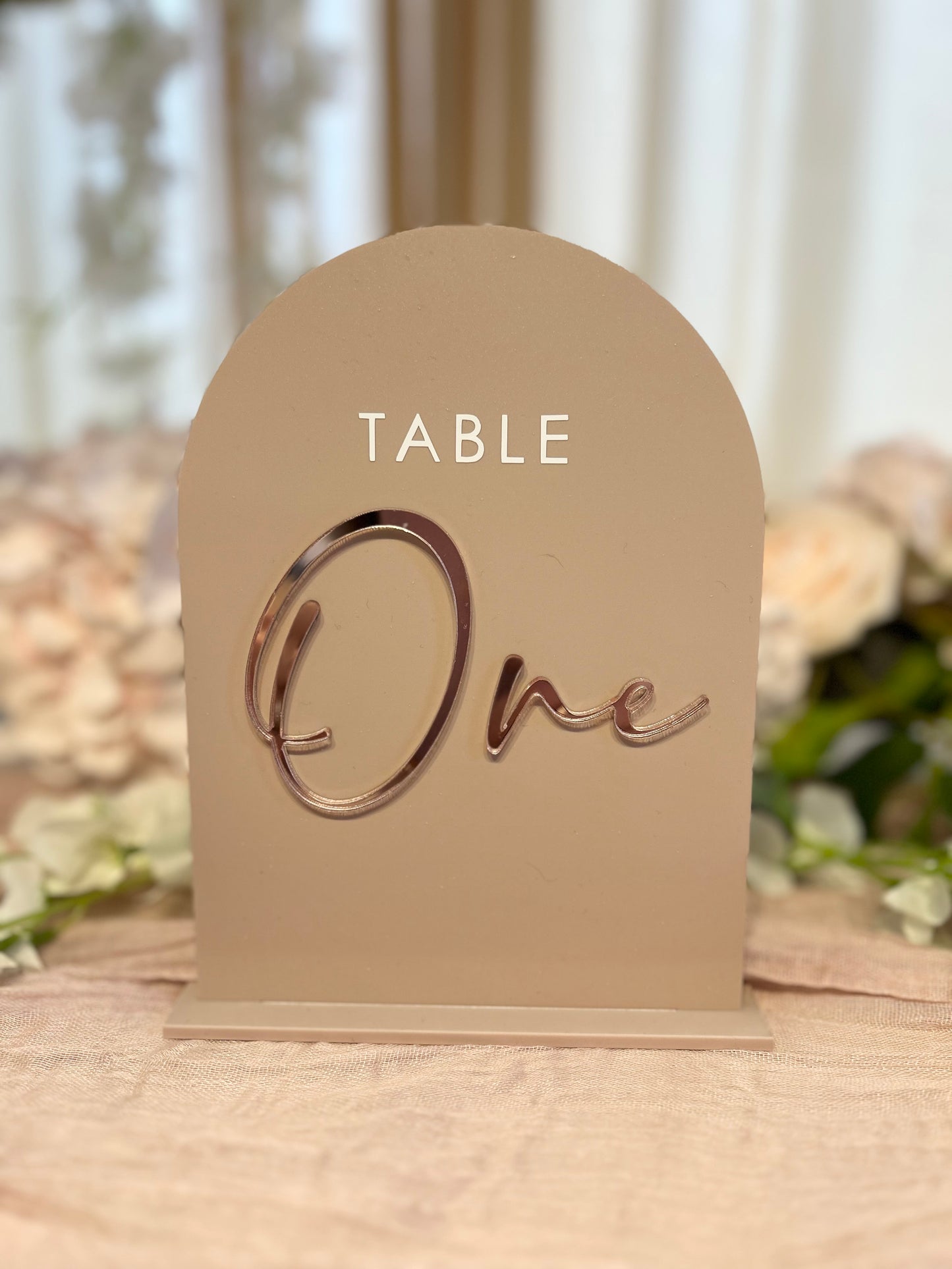 Arch Table Numbers